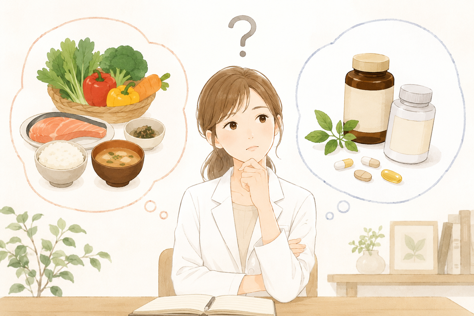 サプリメントと食事