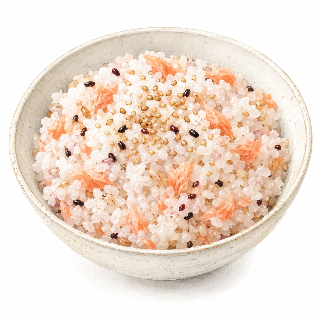 鮭フレークの混ぜご飯