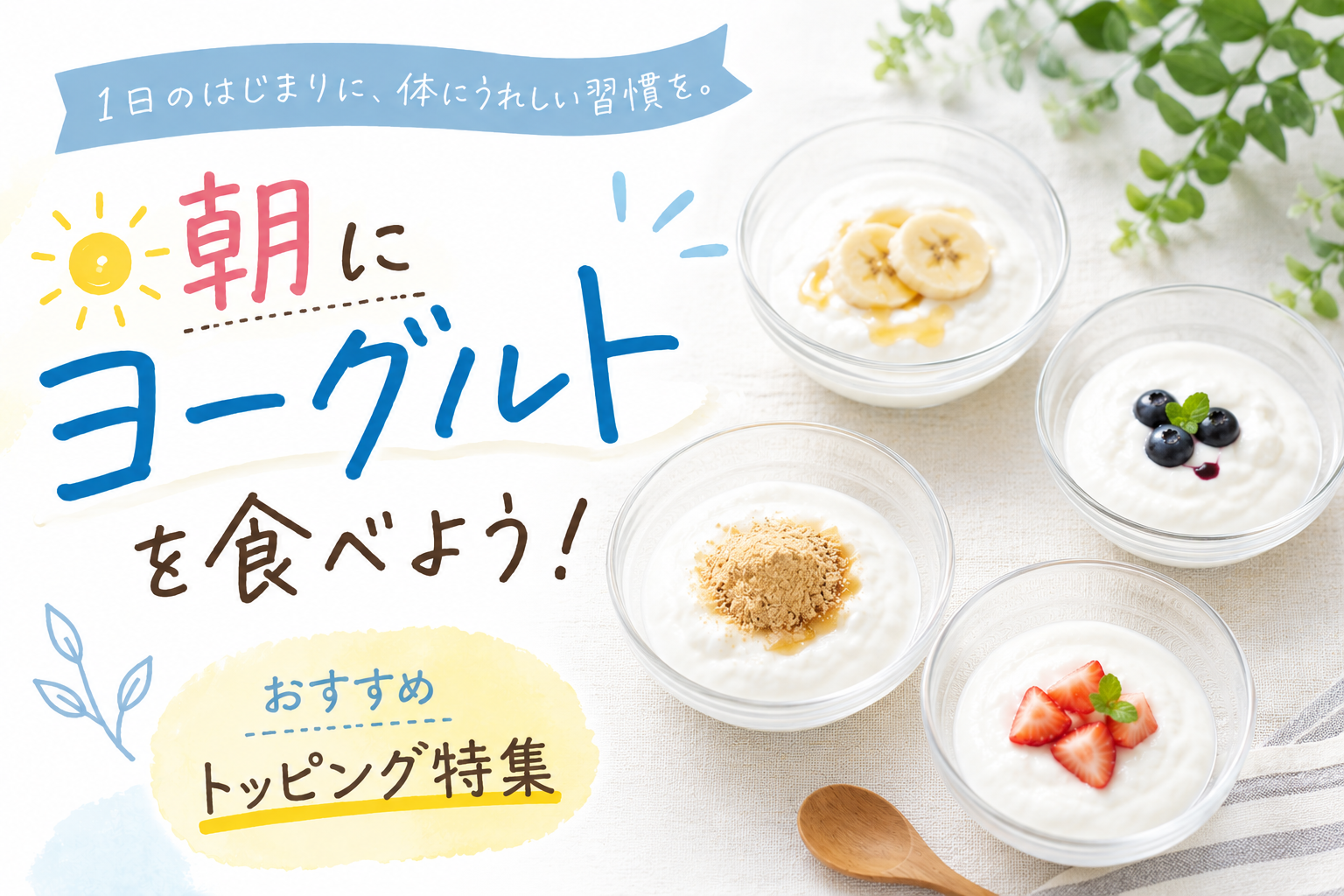 ヨーグルトトッピング